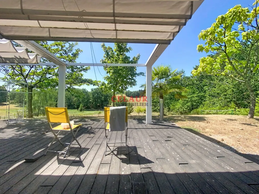 MAISON DE PLAIN PIED entre Perpezac et Estivauxx